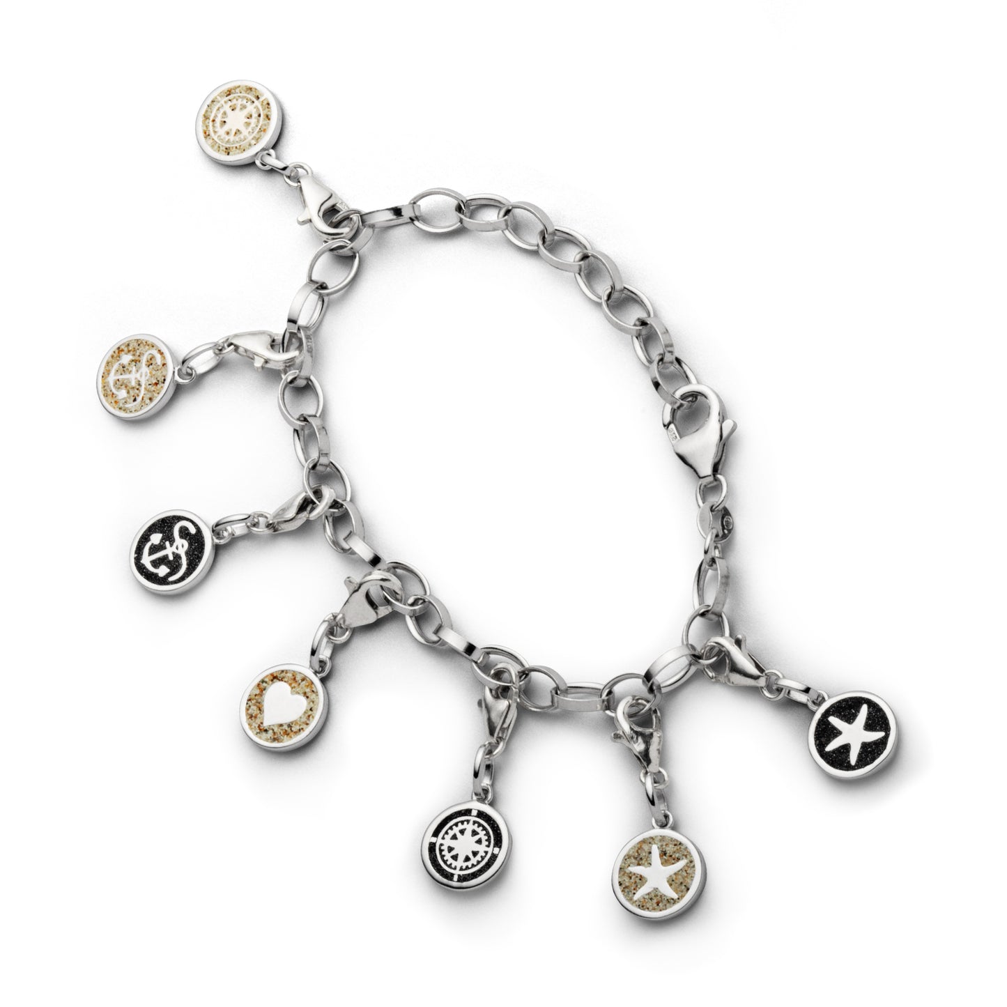 DUR Charm "Strandwellen" mit Strand und Lavasand